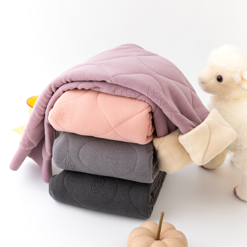 冬季保暖裤 三层加厚 校服神裤 内穿男女童裤子 一条过冬儿童棉裤