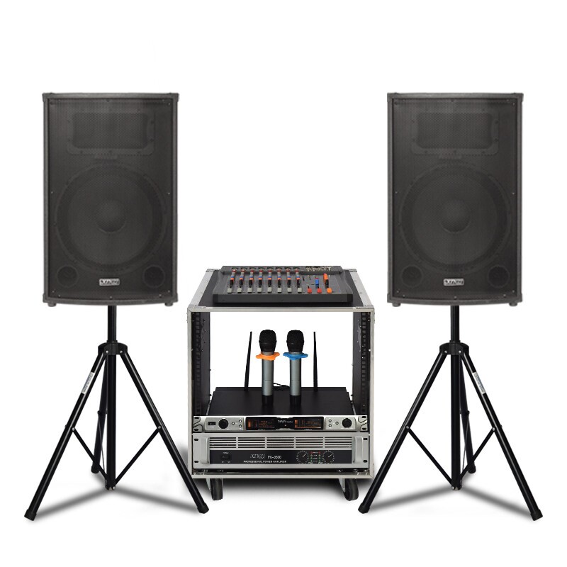 演出音响套装单15寸大功率家用K音箱歌户外广场舞台婚庆主持HiF