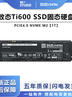 致态Ti600 1TB SSD固态硬盘 长江存储原厂颗粒 M.2接口 PCIe4.0