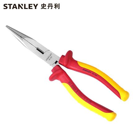 史丹利（STANLEY）84-006-23 FatMax绝缘尖嘴钳电工维修（6英寸）
