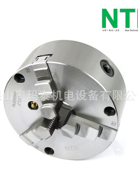 昆山奥玛泰夹头 三爪自定心手动卡盘带正反爪 NTH品牌 日标SC-07