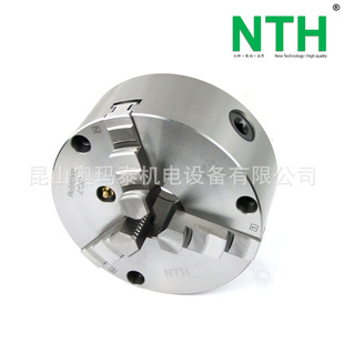 昆山奥玛泰夹头 NTH品牌 日标SC 三爪自定心手动卡盘带正反爪