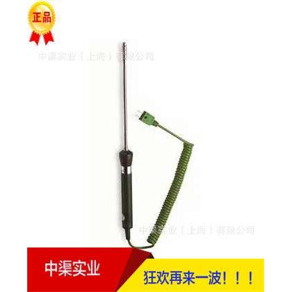 600度高温气体温度探头空气热电偶测温探头NR-38型热电偶探头