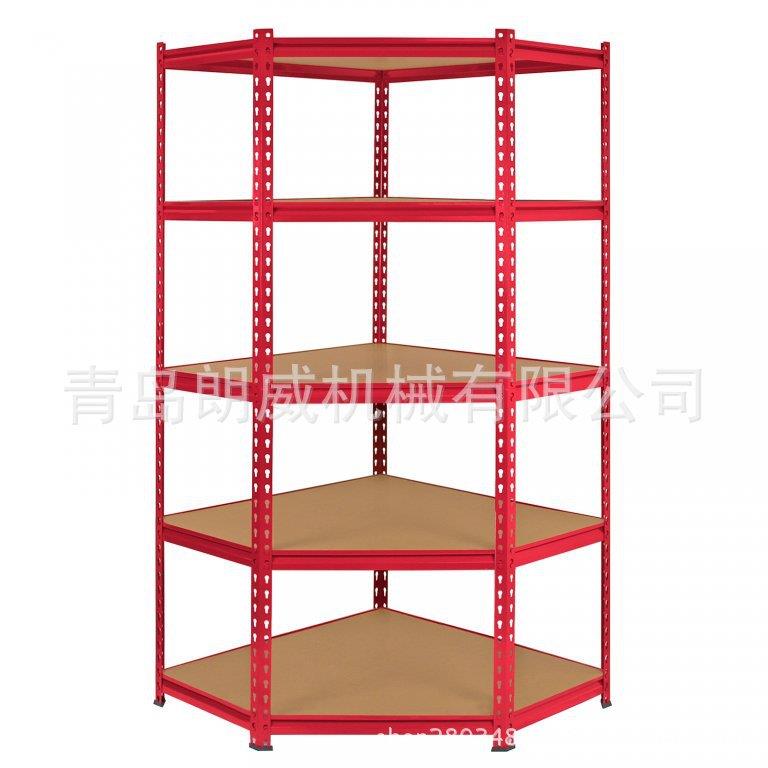 180x90x45cm MDF 层板货架 铆钉孔 葫芦孔 角架 拐角货架