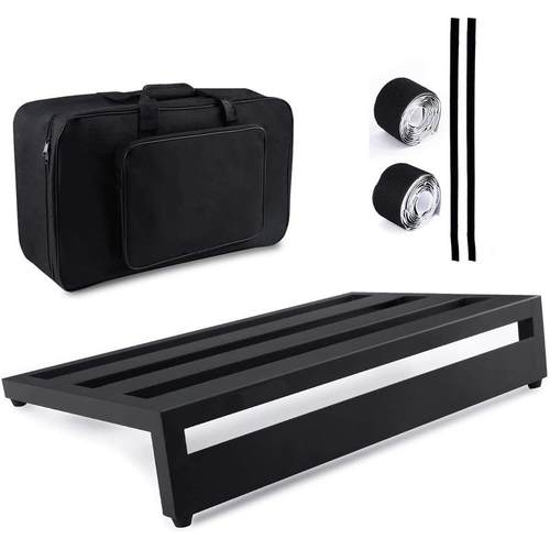 电吉他效果器架 效果器板子 铝合金便携式单块吉他效果器板