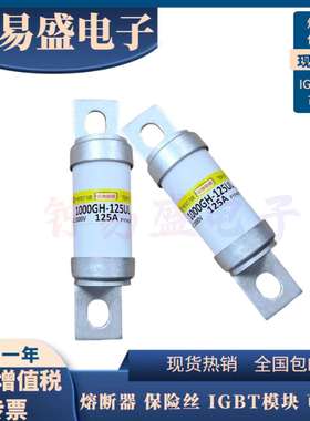熔断器 日之出保险丝1000GH-16/20/25/32/40/50/63/80/100/125UL