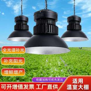 全光谱植物灯生长灯工矿灯火龙果花卉育苗大棚温室LED补光灯