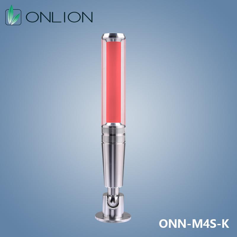 ONN欧恩三色警示灯单层机床三色灯M4S-K亚克力导光柱 设备指示灯