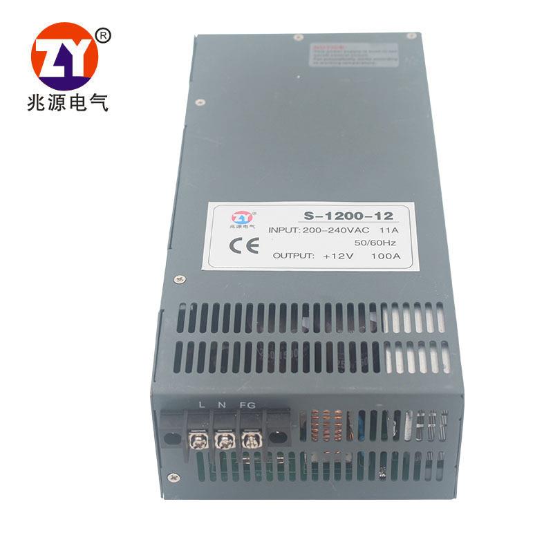 大功率开关电源S/SCN1200W12V100A交流220V转直流12V开关电源