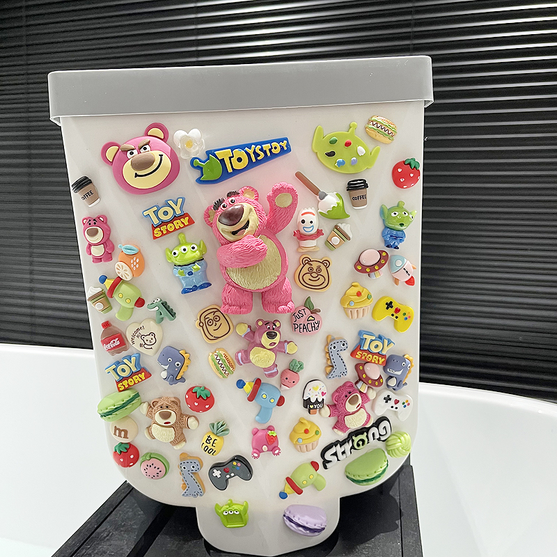 壁挂式折叠橱柜门干湿分离垃圾桶