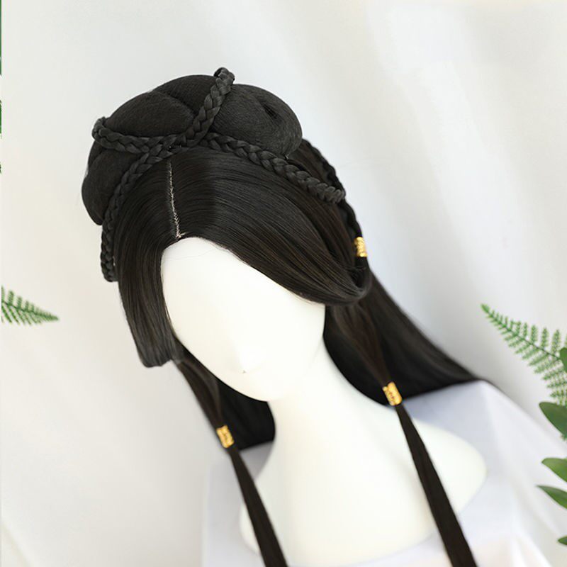 Hanfu Wig for Women - 1 Piece Full Head Cover Hairpiece - Taobao product photo 4