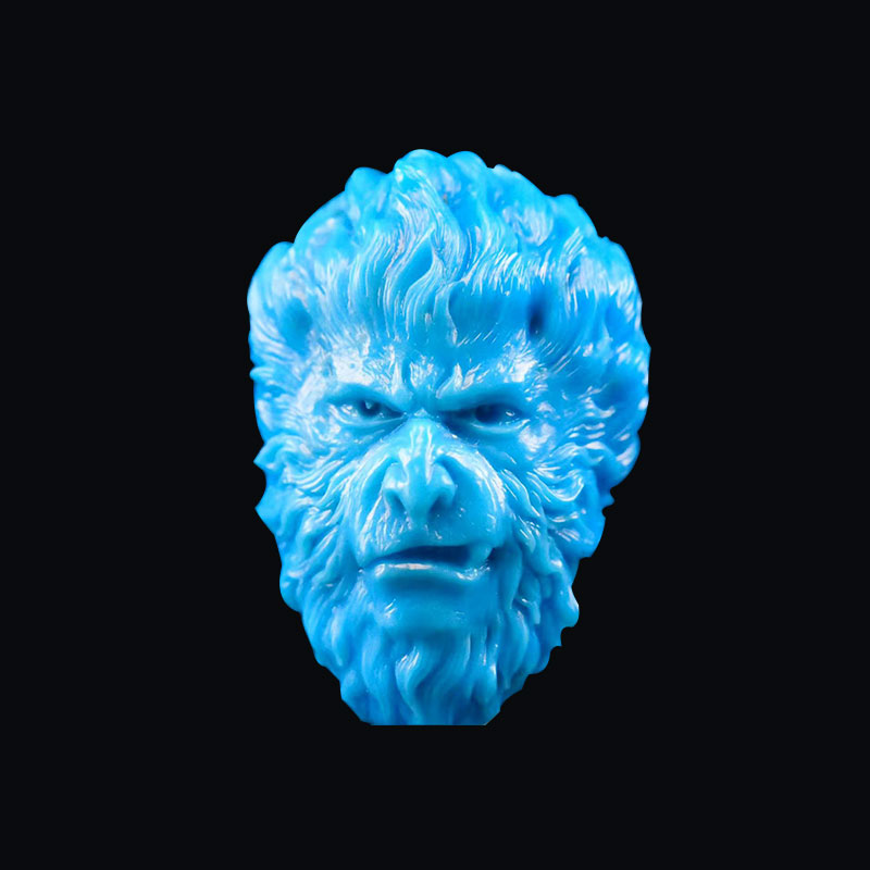 天然原矿绿松石高瓷蓝