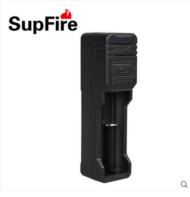 Supfire神火原装18650/26650强光手电锂电池通用单槽充电器3.7V