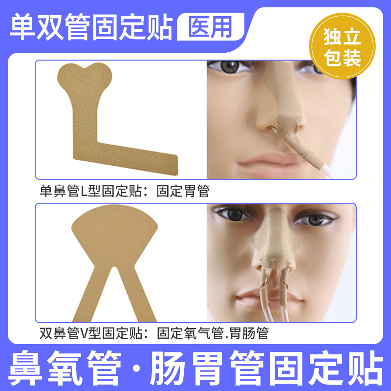 医用导管固定贴胃管鼻饲管引流管