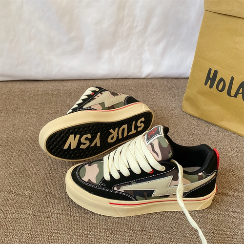 复古小众情侣板鞋男ins潮