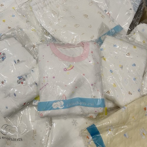 样衣特卖 丽婴房专柜正品保暖内衣 男女童秋冬暖棉空气层上衣长裤