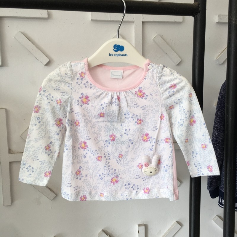 丽婴房专柜正品童装春夏新款 女童针织上衣薄款长袖T恤2028,童装/婴儿装/亲子装,T恤,淘宝优惠券,粉丝福利购,淘宝优惠卷