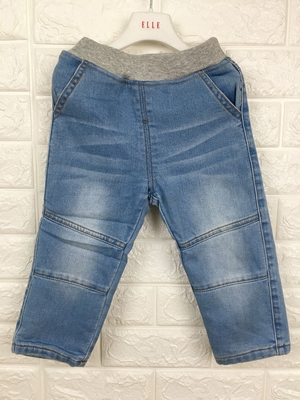 史努比童装专柜韩版牛仔棉裤