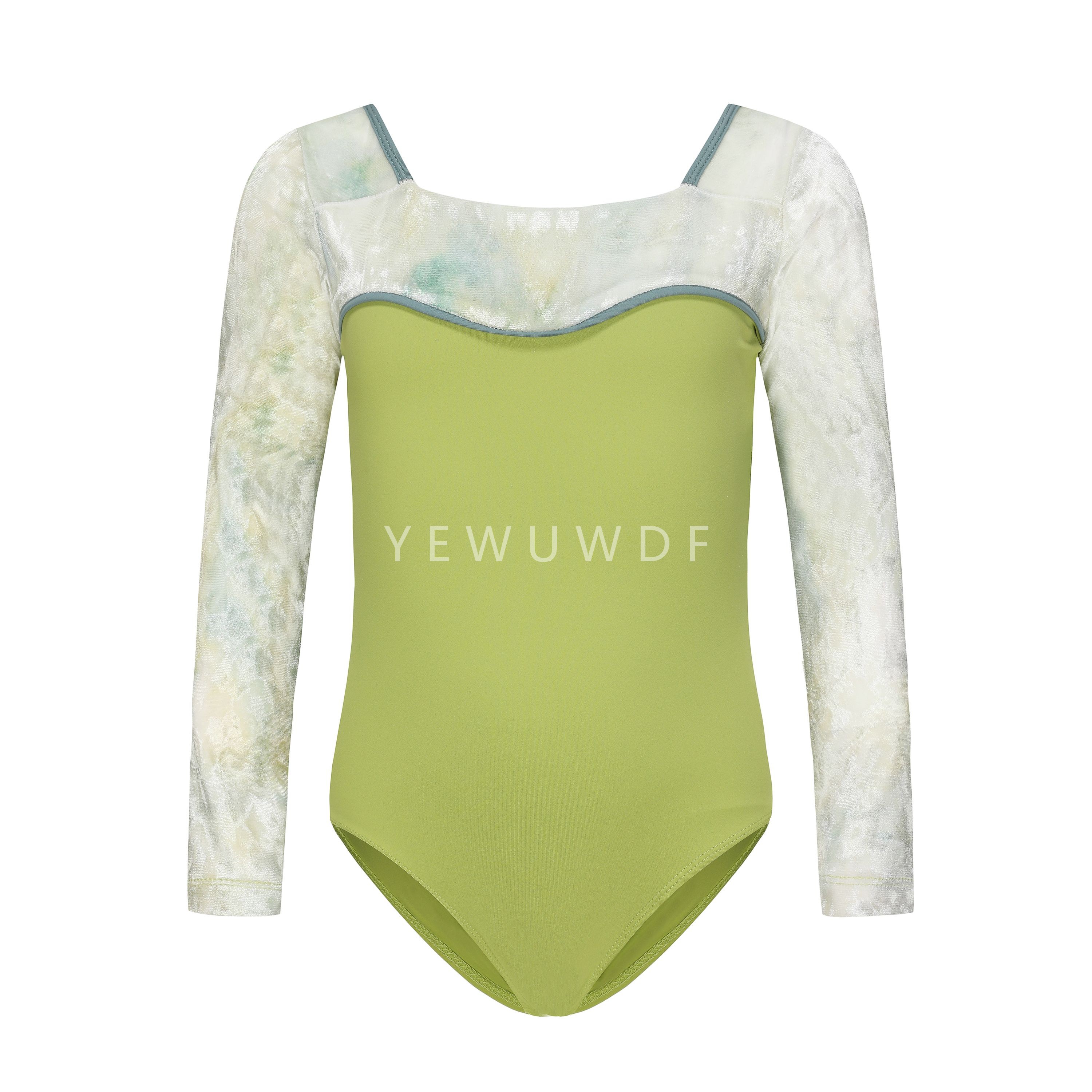 儿童舞蹈服长袖舞蹈衣舞台装考级服表演服形体舞台服练功服演出装