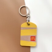 麦门M记门禁卡套长方形小卡感应公交电梯卡保护套钥匙扣一体卡包