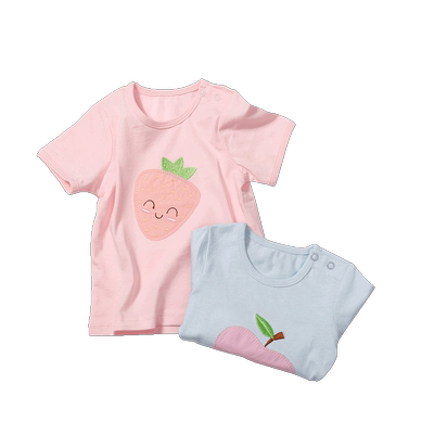 思萌纯棉短袖背心套装夏季