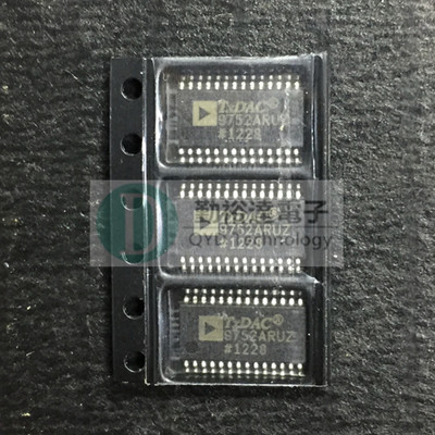 AD9752ARUZ AD9752ARU TSSOP-28 数模转换器 全新原装 可开增票