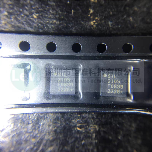 原装正品 CP2105-F01-GMR QFN24 丝印SIL2105 USB至UART控制器IC