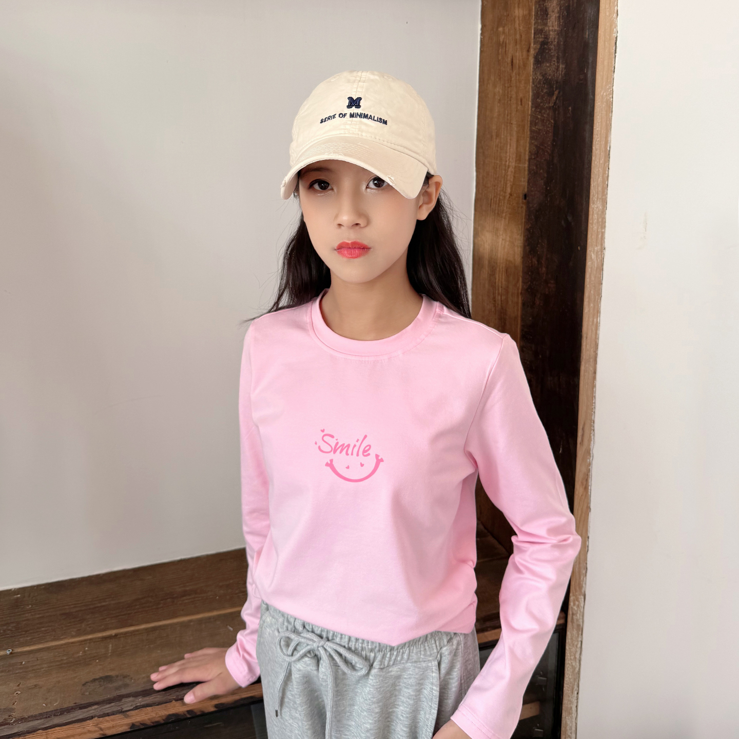 高品质女童秋冬纯棉长袖t恤打底