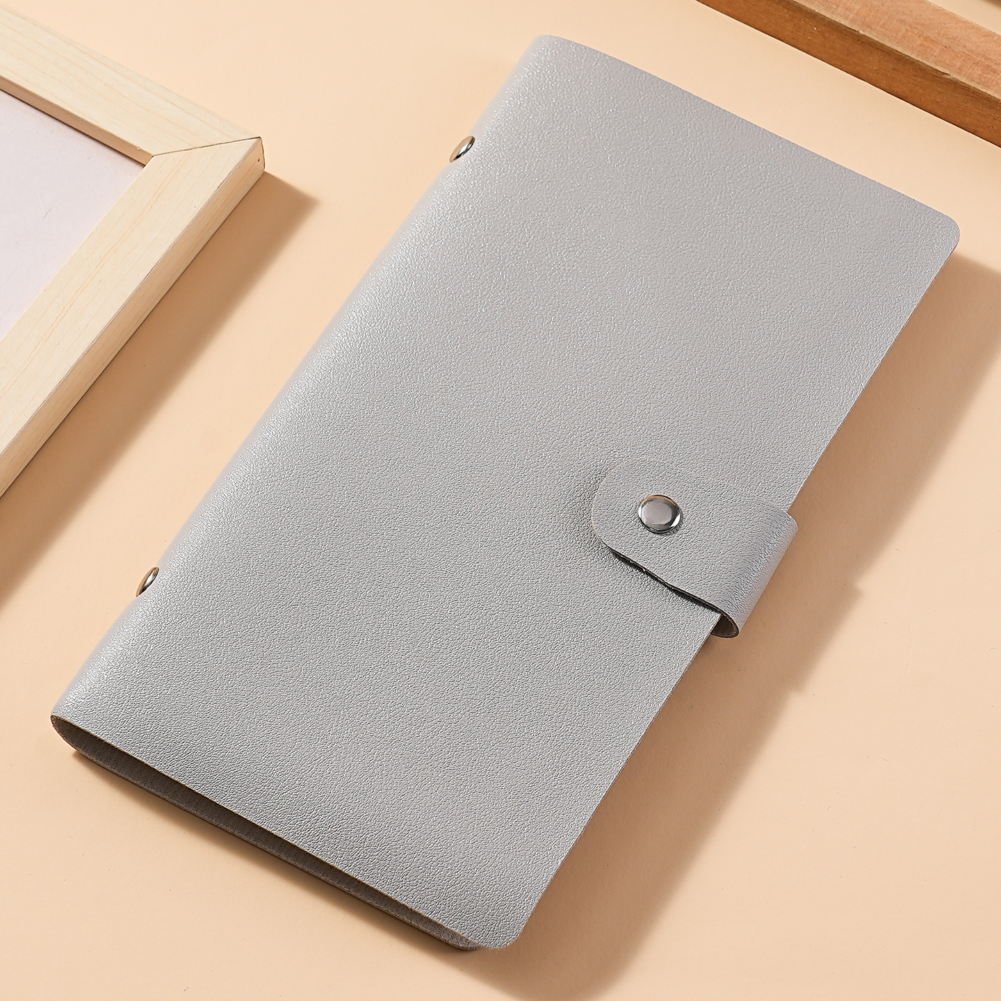 存单收纳本银行定期存款单收集册票据收纳支票夹存折本简约整理册