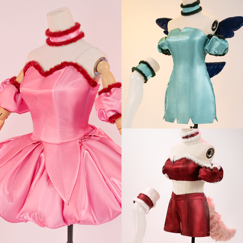 小五飘飘东京猫猫cos服 桃宫莓 蓝泽薄荷 黄步铃 cosplay征集