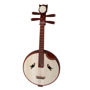 专业演奏红木直头中阮 阮琴红花梨中阮乐器