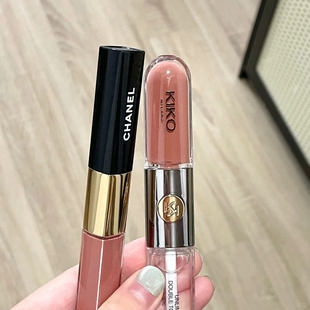 香奶奶平替!kiko103双头唇釉镜面水光不沾杯唇蜜裸色系口红正品