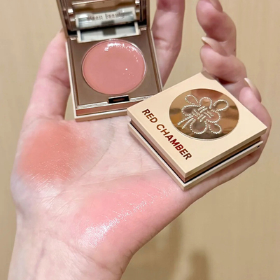 rc多用膏新年新愿限定福生欢桃蜜桃暖杏色膨胀色腮红新款爆款间纯