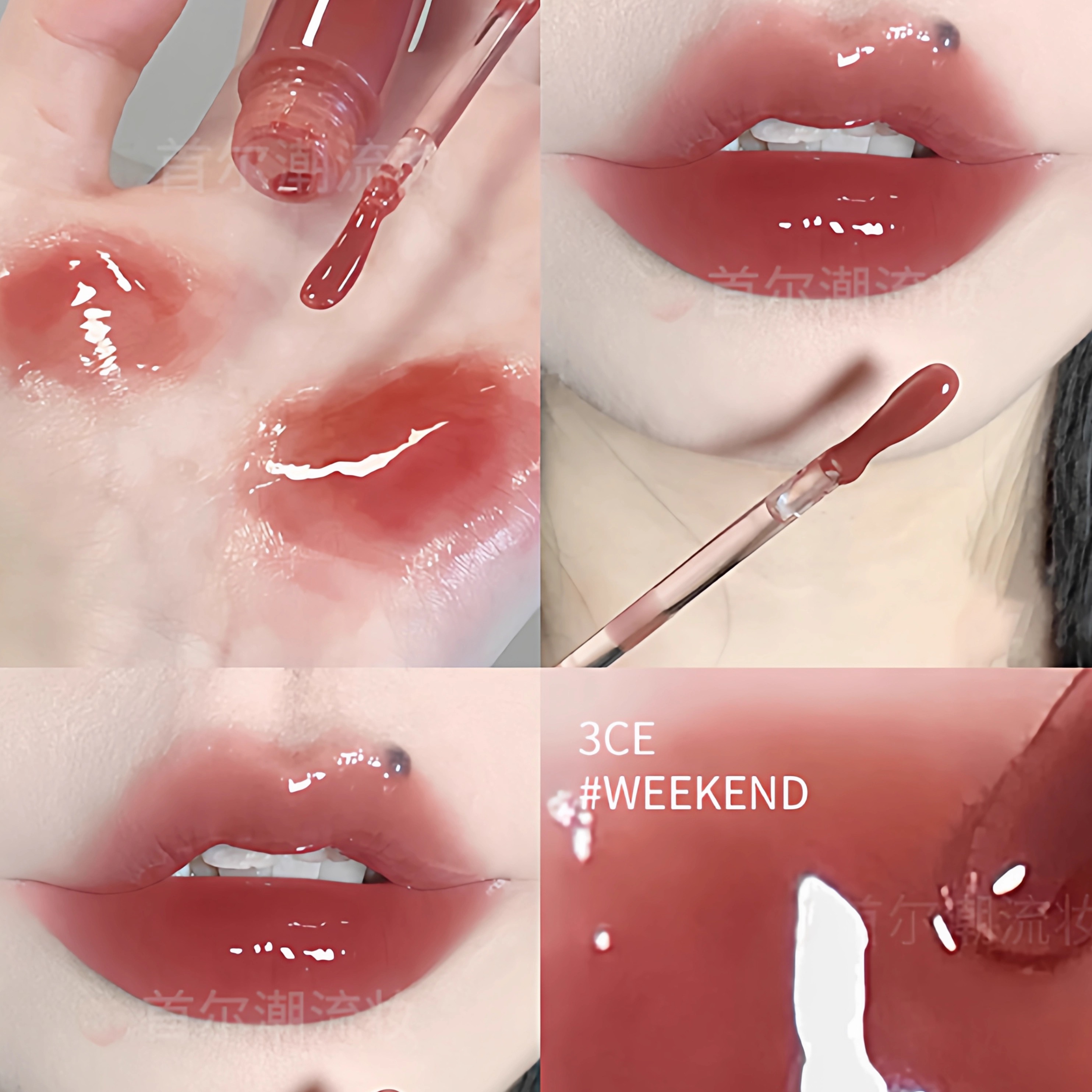 3ce小蜜勺镜面水光唇釉正品