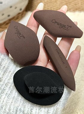 橙棠粉扑官方正品新款细节美妆蛋