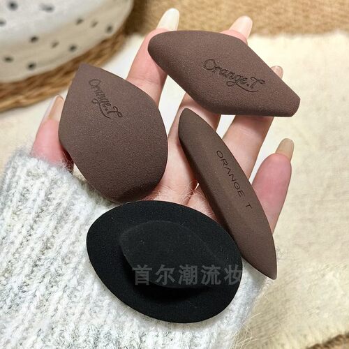 橙棠粉扑官方正品新款细节美妆蛋