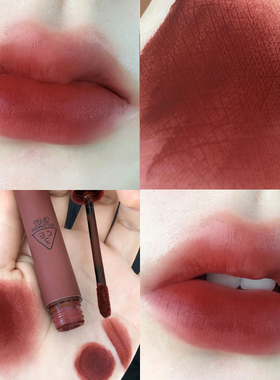 3ce口红丝绒哑光唇釉laydown水雾taupe砖红色秋冬显白女正品大牌