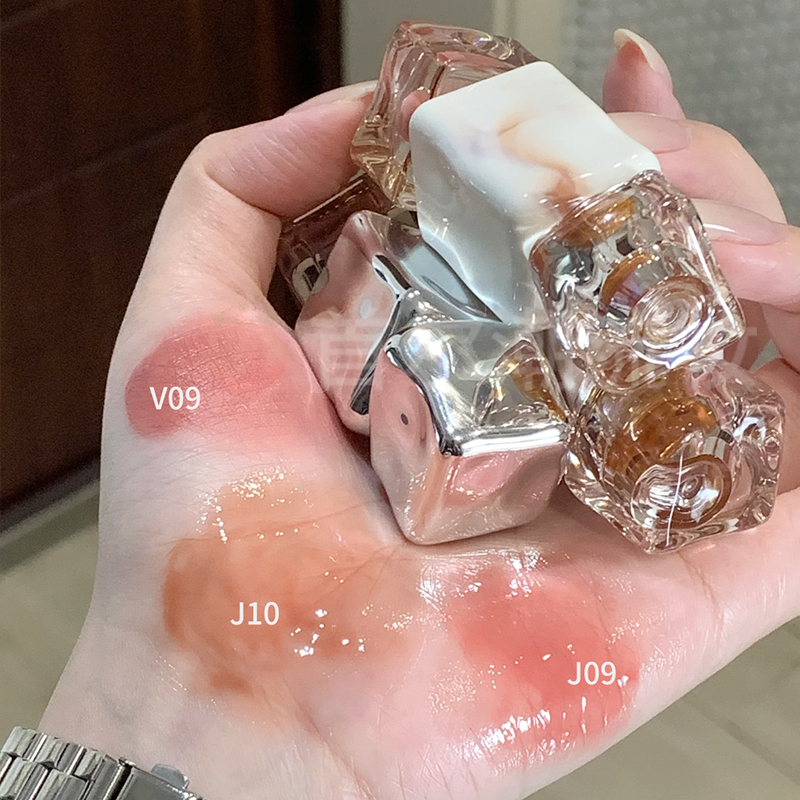 蜜思婷唇釉v09椰糖粉咖奶咖唇冻