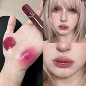 爆汁车厘子色 韩国romand果汁唇釉17镜面水光口红显白姨妈色学生