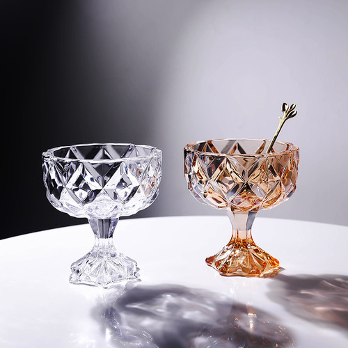 慕斯水晶玻璃甜品碗布丁冰淇淋杯