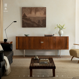 叕木 中古复古风设计师vintage餐边柜客厅卷帘门电视柜 汉斯边柜