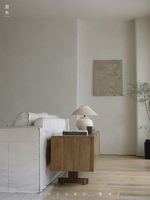 wood: Japanese wabi-sabi style TV cabinet, homestay hotel designer, old wood, retro living room, Japanese solid wood furniture thumbnail 6