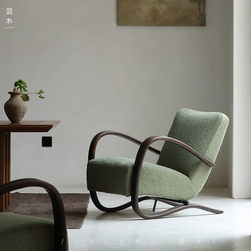 叕木进口中古摇椅餐椅