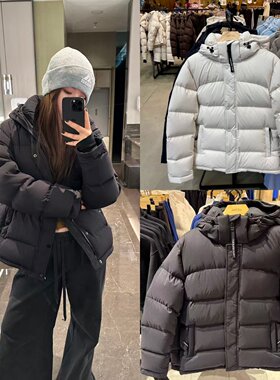加拿大aritzia羽绒服女tna泡芙鹅绒服五格加厚保暖连帽外套冬季