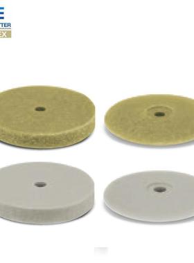 EVE德国浮石火山玻璃抛光器棕绿色中粗白色100个细抛光磨头