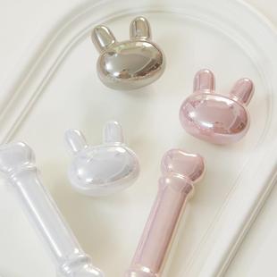 星翡可爱儿童衣柜把手女孩衣柜门柜子抽屉拉手奶油风卡通彩色陶瓷