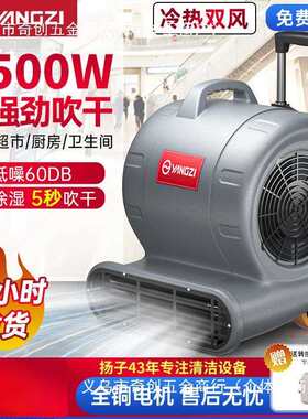 扬子吹地机地面吹干机商用大功率地毯干燥厕所地板除湿吹风机