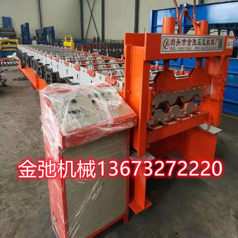 全自动750-1025楼承板压瓦机688压型机楼房承重压瓦成型机械设备