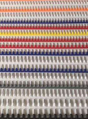 冷压连带管型预绝缘端子 E0508/E0506/E0510/E0512