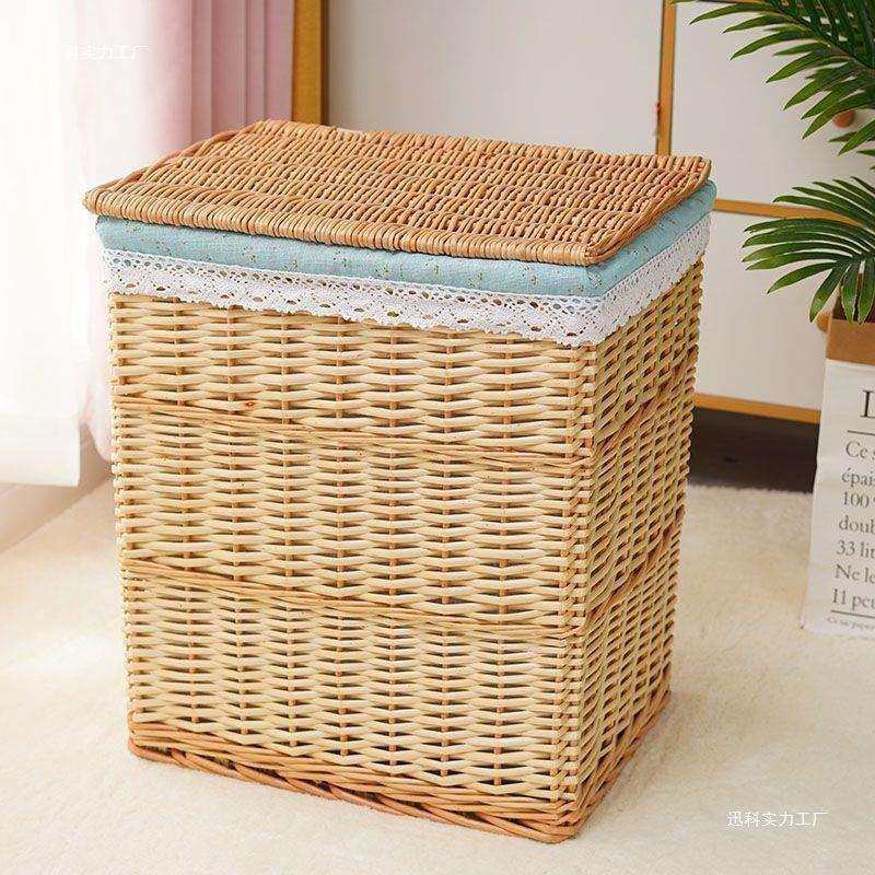 藤编收纳筐脏衣物筐火锅店店有盖脏衣篓储物箱日式柳联严,玩具/童车/益智/积木/模型,毛绒/玩偶/公仔/布艺类玩具,淘宝优惠券,粉丝福利购,淘宝优惠卷